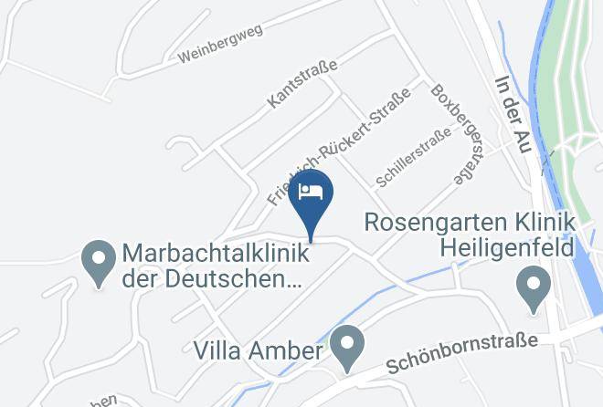 Bad Kissingen - Pension Dagmar Haus Maps