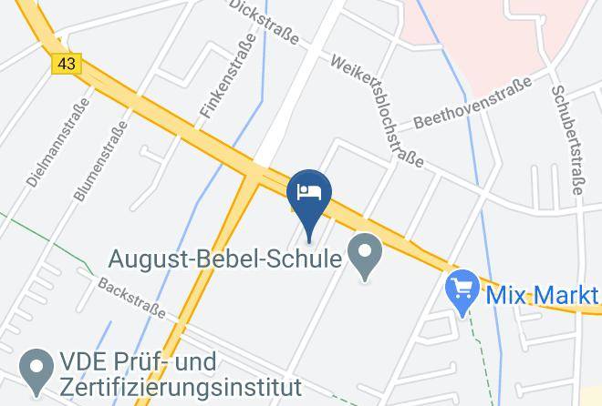 Offenbach Am Main - Pension Dagmar Maps