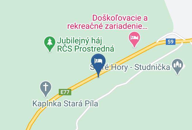 Stare Hory - Pension Daymont Maps