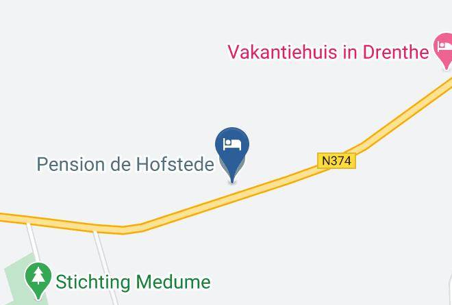 Aa En Hunze - Pension De Hofstede Maps