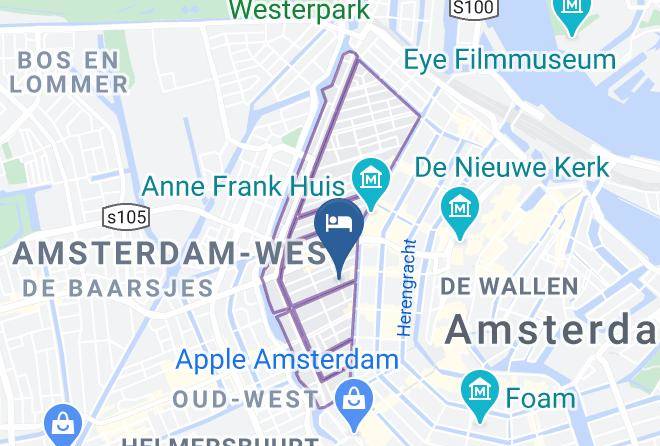 Amsterdam - Pension De Laurier Maps