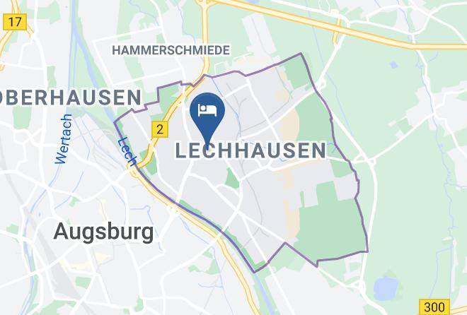 Augsburg - Pension De Lux Maps