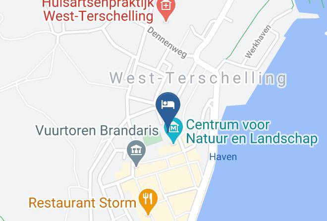 Terschelling - Pension De Wadden Maps