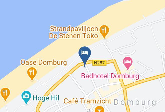 Veere - Pension De Zeeschelp Maps
