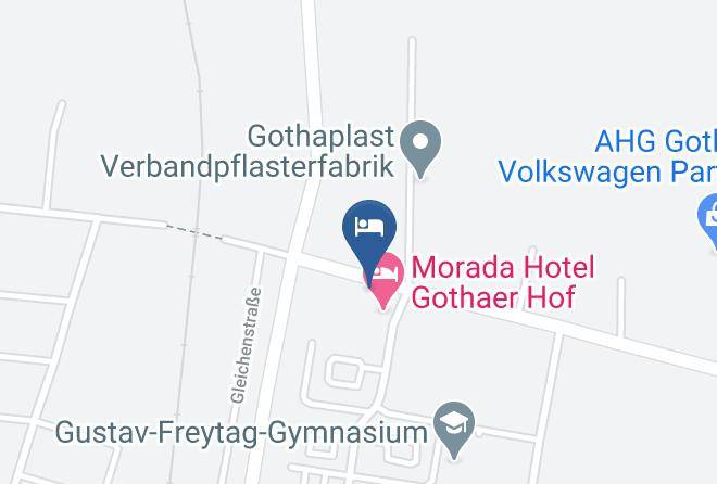 Gotha - Pension Der Kleine Nachbar Maps