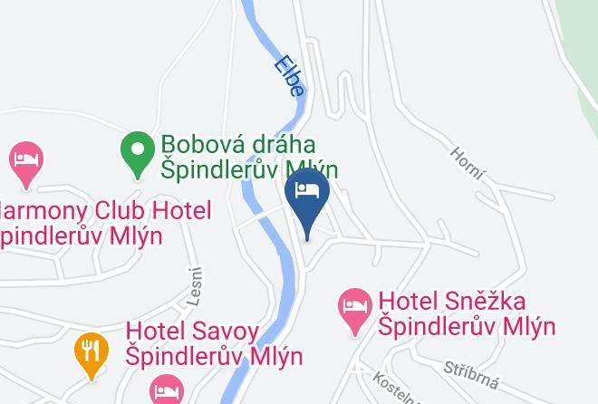 Trutnov - Pension Devetsil Maps