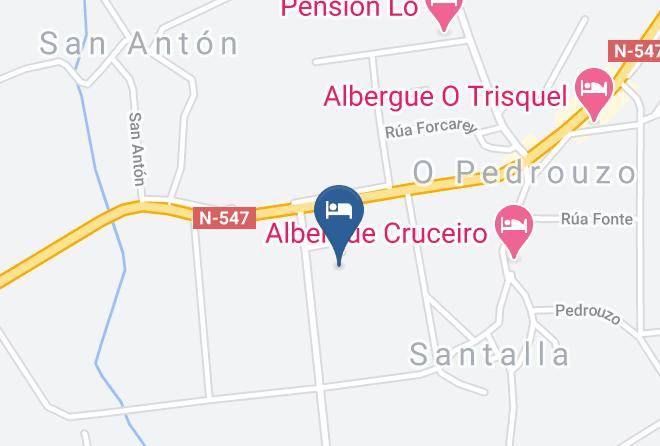 Auna - Pension Diana Maps
