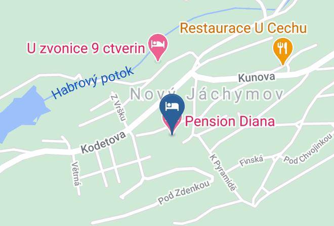 Beroun - Pension Diana Maps