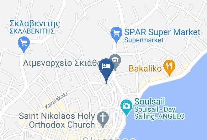 Sporades - Pansion Dina Maps