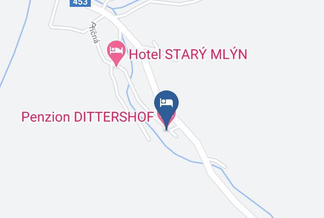 Jesenik - Pension Dittershof Maps