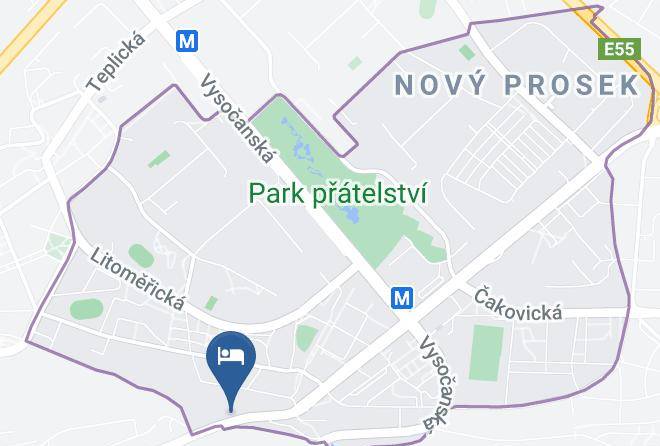Prague - Pension Dobroucky Maps