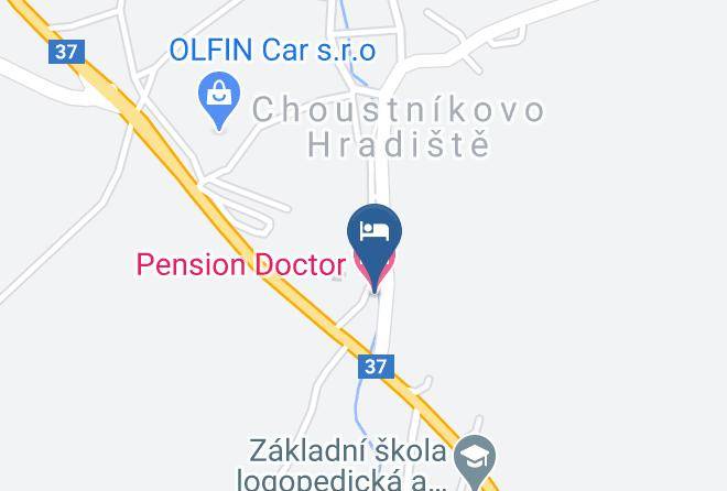 Trutnov - Pension Doctor Maps