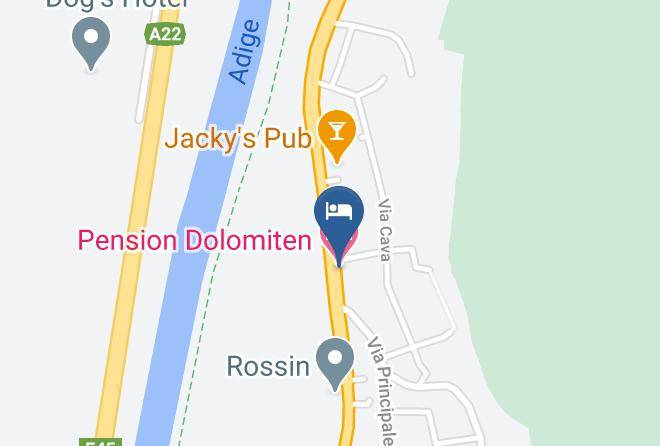Bolzano - Pension Dolomiten Maps
