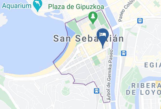 Gipuzkoa - Pension Donostiarra Maps