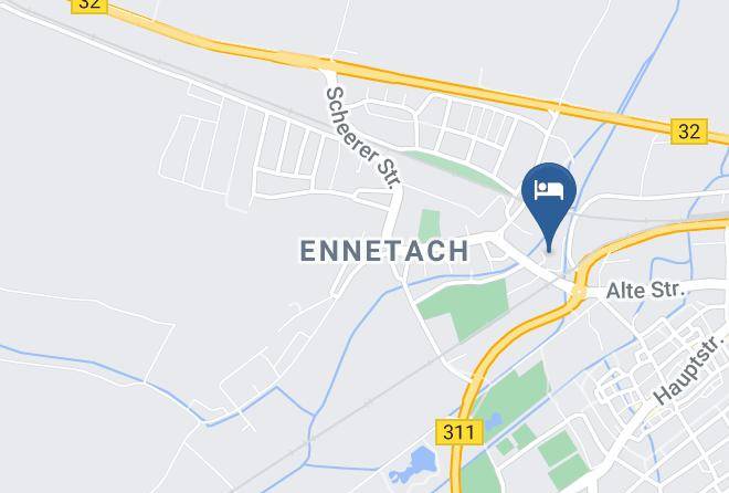 Sigmaringen - Pension Dorfstuben Maps