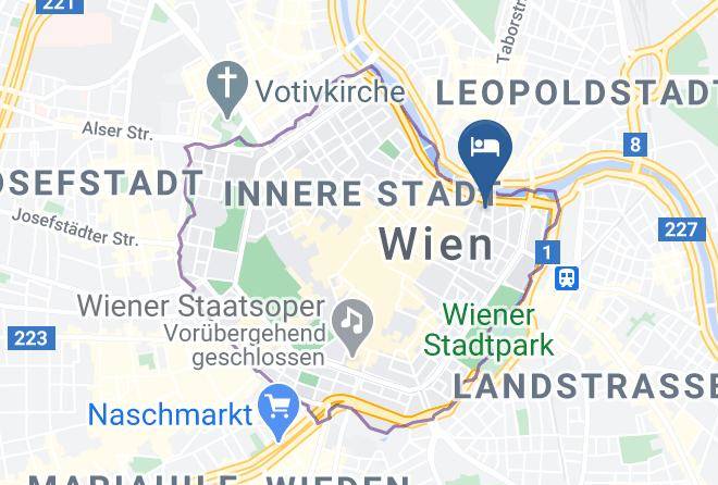 Vienna - Pension Dr Geissler Maps