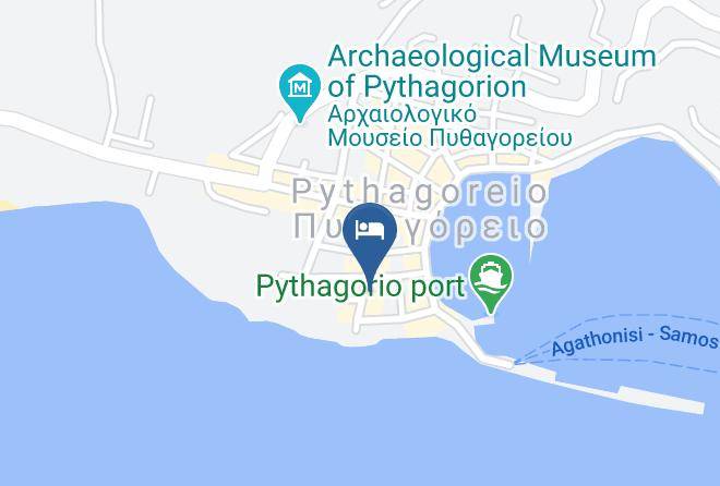 Samos - Pension Dryoussa Maps