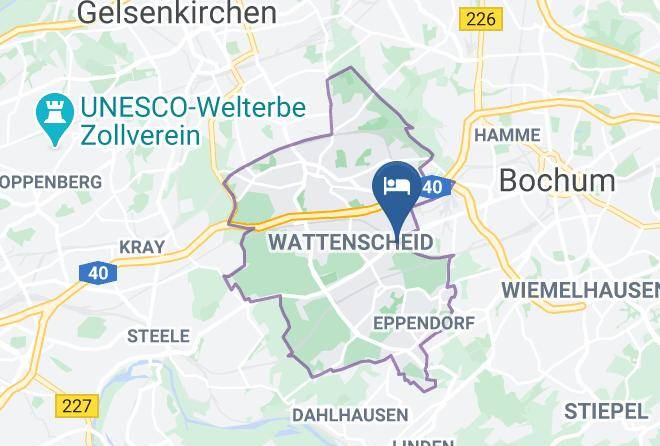 Bochum - Pension Duchting Maps