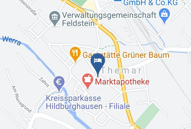 Hildburghausen - Pension Duver Inh M Wallburg Maps