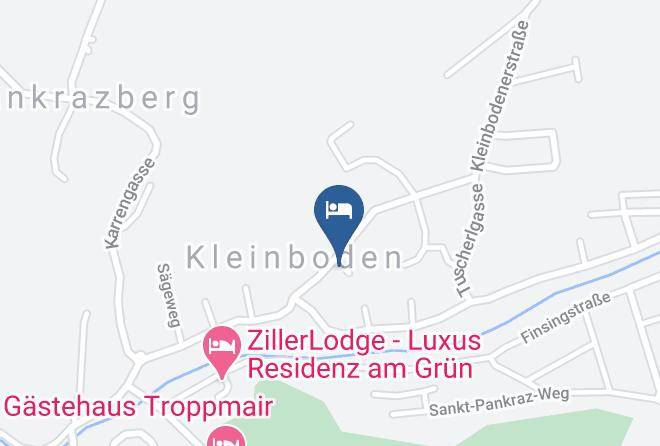Schwaz - Pension Eberharter Fugen Im Zillertal Maps