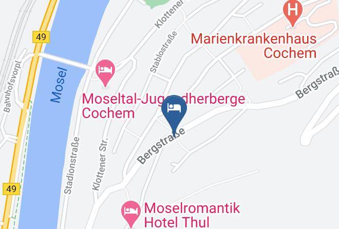Cochem Zell - Pension Eckerskorn Cochem Mosel Maps