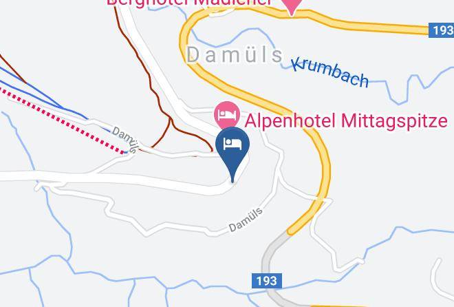 Bregenz - Pension Edelweiss Damuls Maps