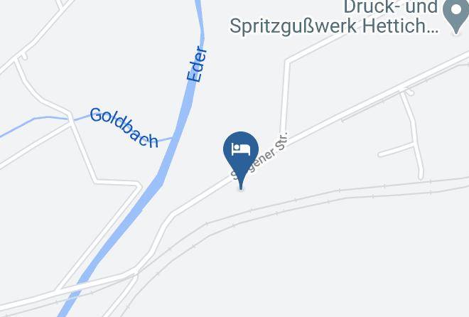 Waldeck Frankenberg - Pension Ederstrand Maps