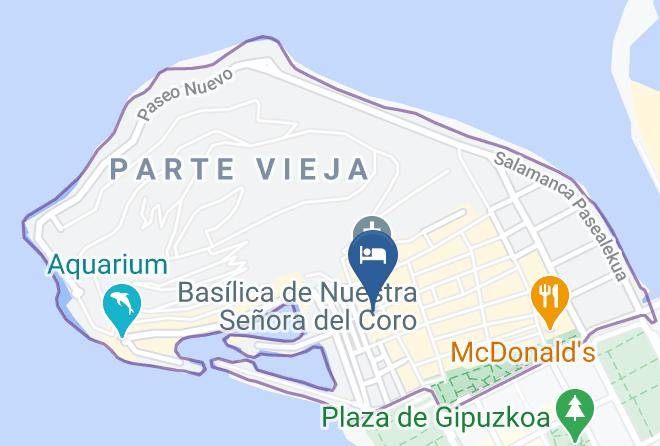 Gipuzkoa - Pension Edorta Maps