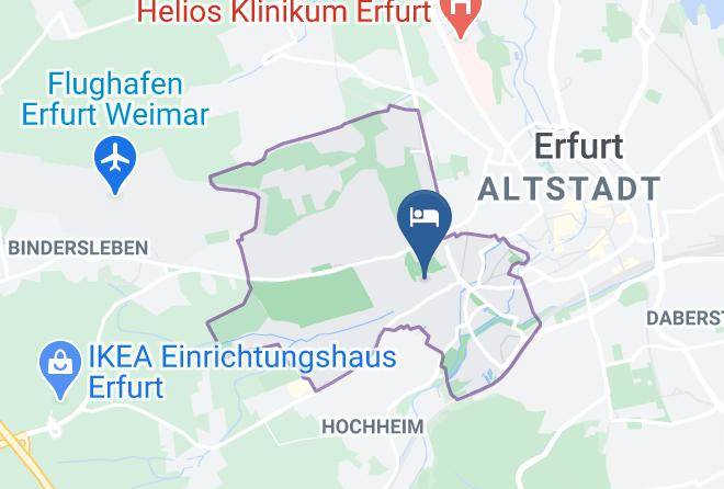 Erfurt - Pension Egablick Maps