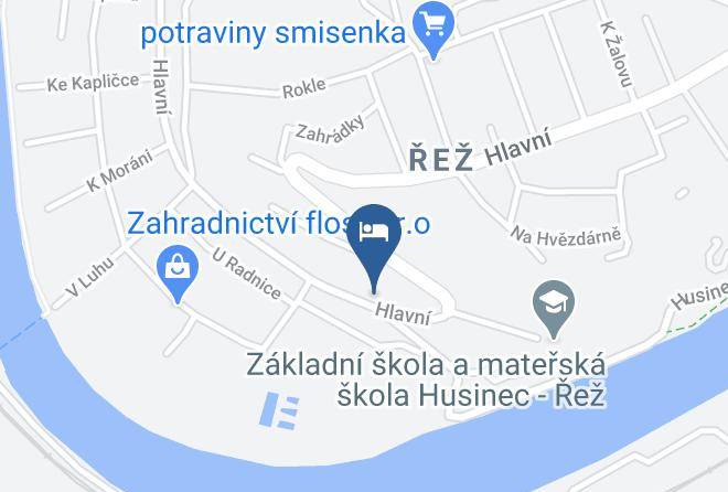 Prague East - Pension Egida Maps