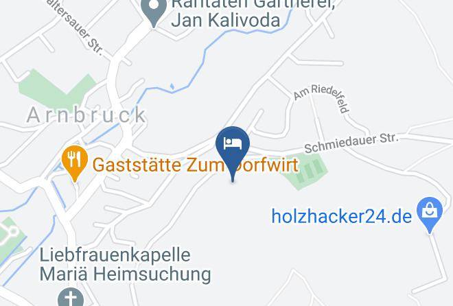 Regen - Pension Egner Ries Maps