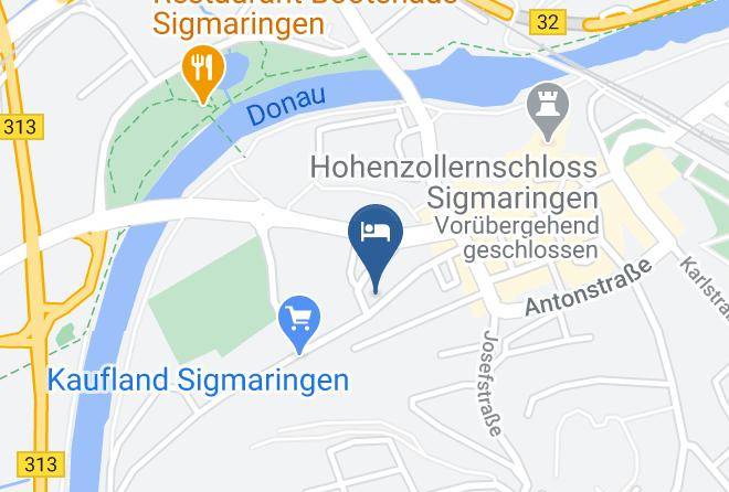 Sigmaringen - Pension Eichamt Maps