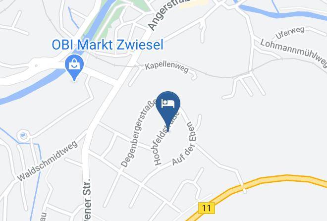 Regen - Pension Einsiedelei Maps