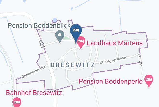 Vorpommern Rugen - Eiscafe & Pension Schumann Maps