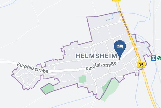 Karlsruhe - Pension Eissler Maps
