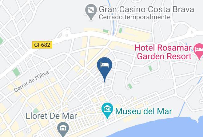 Girona - Pension El Amigo Maps