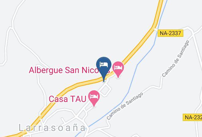 Navarra - Pension El Peregrino De Larrasoana Maps
