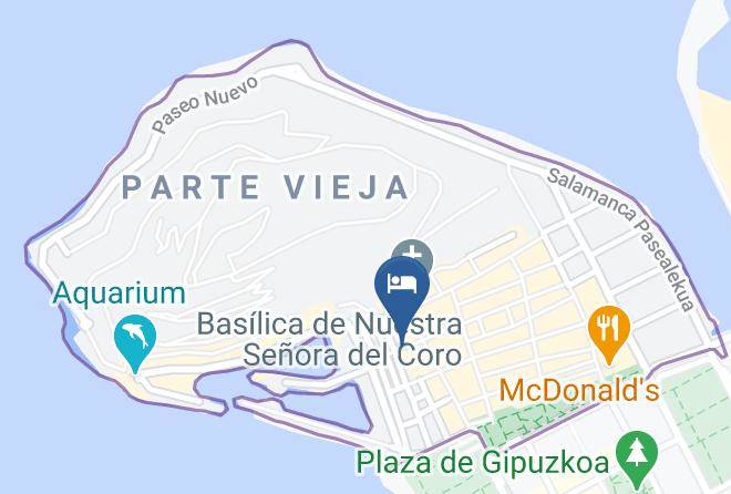 Gipuzkoa - Pension El Puerto Maps