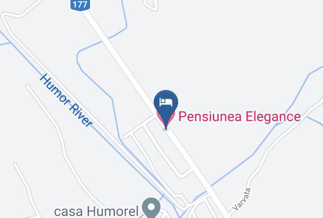 Gura Humorului - Pension Elegance Maps