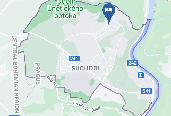 Prague - Pension Eliska Maps