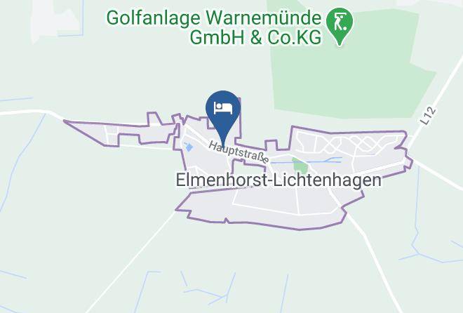 Rostock - Pension Elmenhorst Maps