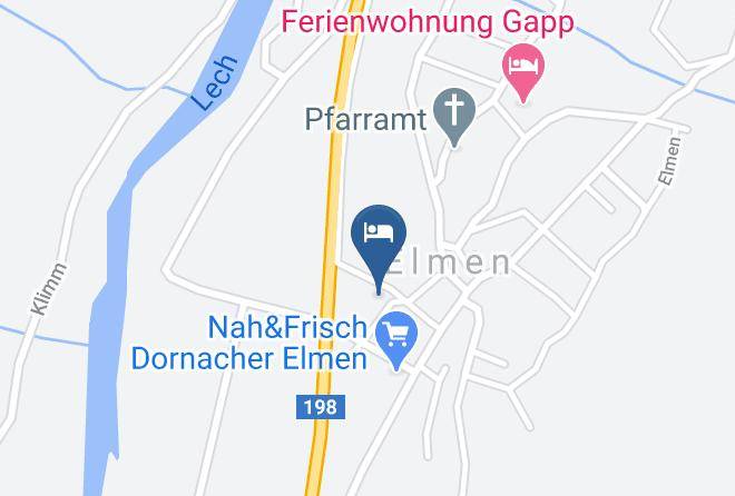 Reutte - Pension Elmerhof Maps