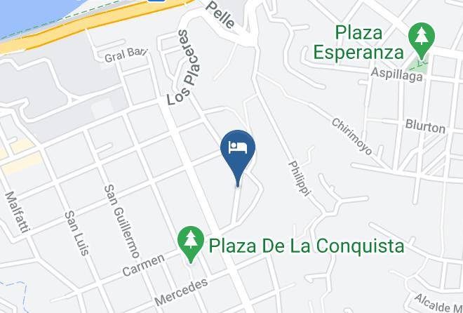 Valparaiso Province - Pension En Familia Maps