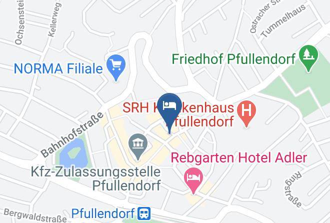 Sigmaringen - Pension Engel Maps