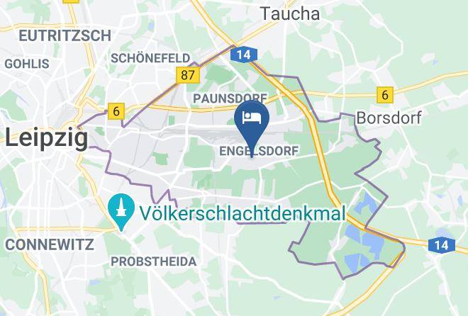 Leipzig - Pension Engelsdorfer Backhaus Maps
