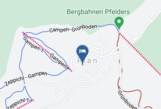 Bolzano - Pension Enzian Maps