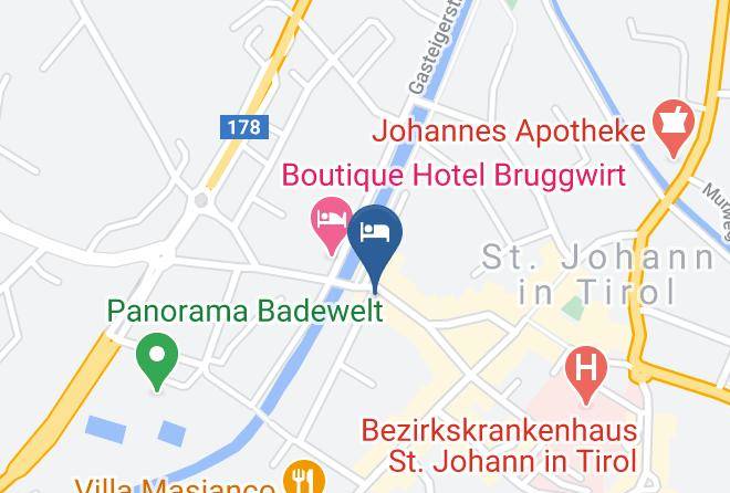 Kitzbuhel - Pension Eppensteiner T&f Og Maps