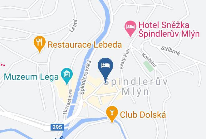 Trutnov - Pension Erika Maps