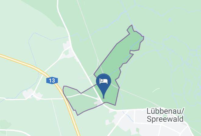 Oberspreewald Lausitz - Pension Erlenhof Maps