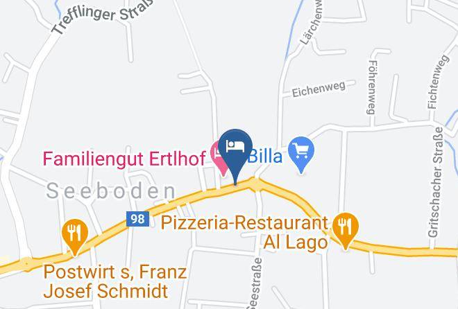 Spittal An Der Drau - Pension Ertl Maps